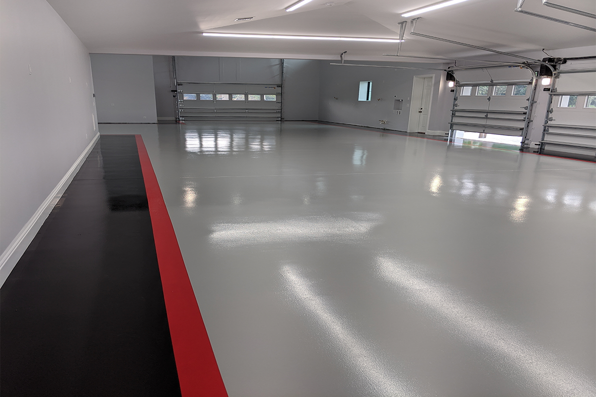 Increase your Home's value with a new Epoxy Flooring.